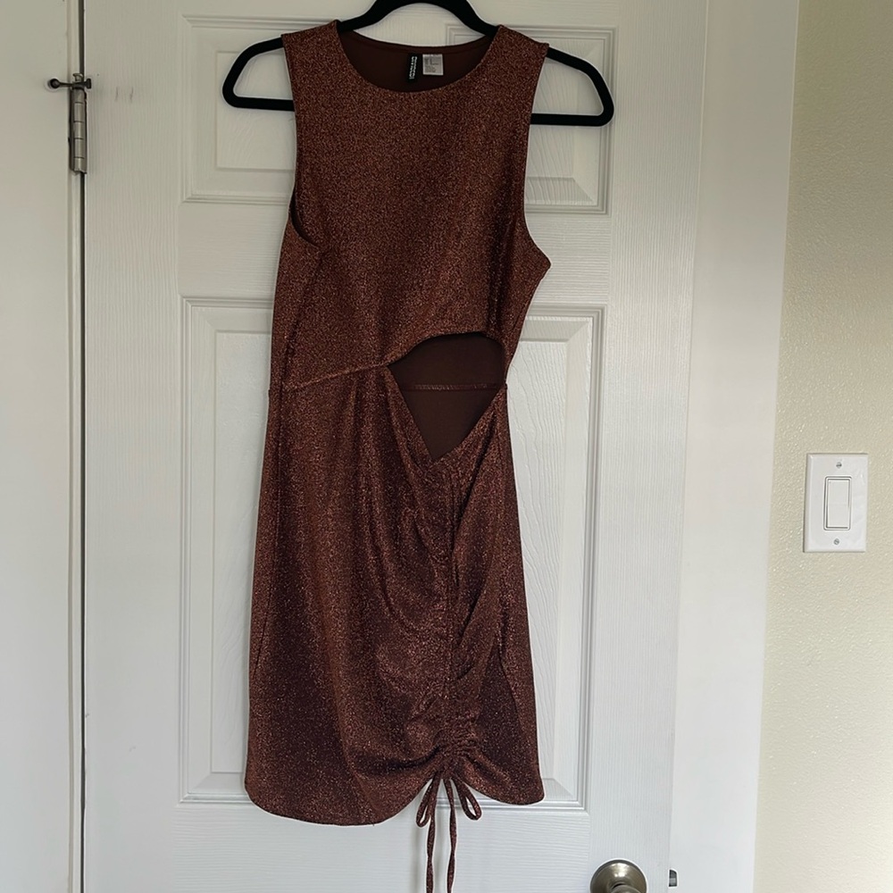 Sparkly Cut Out Dress